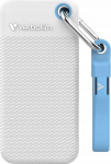 Verbatim Dysk Zewnętrzny Verbatim Pocket SSD 2TB USB-C 3.2 gen.2 biały-jasnoniebieski 32321