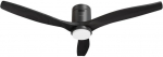Avanca International Bv Hombli smarter Deckenventilator mit Licht, Black & Black Wood
