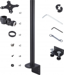 Startech uchwyt / stojak do monitor&oacute;w 124,5 cm (49'') Biurko Czarny