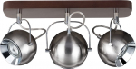 Spotlight Lampa sufitowa Spotlight Spot natynkowy chrom Spotlight BALL WOOD drewno bukowe 5131376
