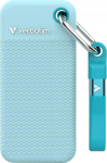 Verbatim Dysk Zewnętrzny Verbatim Pocket SSD 1TB USB-C 3.2 gen.2 czarny-polarny niebieski 32324