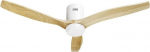 Avanca International Bv Hombli smarter Deckenventilator mit Licht, White & Light Wood