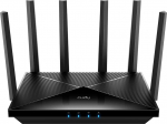 Cudy WR11000 wireless router 2.5 Gigabit Ethernet Tri-band (2.4 GHz / 5 GHz / 6 GHz) Black