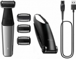 Philips BODYGROOM Series 5000 BG5021/15 body groomer/shaver Black, Silver