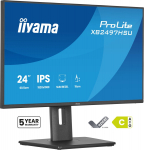 Iiyama ProLite XB2497HSU-B1 PC lamekuvar 60,5 cm (23.8") 1920 x 1080 pikslit Full HD LED Must