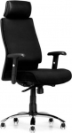 Noname Kontorstol AS6002 textil sort m/h&aring;rde hjul