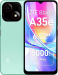 ZTE Smartfon ZTE Blade A35e - 4G Smartphone - Dual-SIM - RAM 2 GB / Pamięć wewnętrzna 64 GB - microSD slot - 6.52'' - 1280 x 576 piksel - rear camera 8 MP - front camera 5 MP