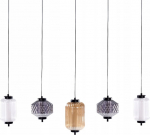 Beliani Lampa wisząca Beliani Lampa wisząca LED SULLANE LED Szkło Kolorowy