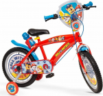 Toimsa Children's Bike 16" Paw Patrol Red 1678 NEW TOIMSA