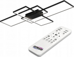 LVT Lampa sufitowa LVT LVT Galaxis 2676 plafon lampa sufitowa 126W LED 3000-6500K ściemnialny czarny/biały