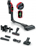 Bosch Belaidis dulkių siurblys Bosch Unlimited 10 ProAnimal, BCS1041PET
