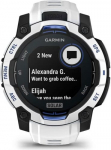 Garmin Instinct 2.29 cm (0.9") MIP 45 mm Digital 176 x 176 pixels Touchscreen Black, White GPS (satellite)