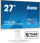 Iiyama ProLite XUB2797QSU-W2 PC lamekuvar 68,6 cm (27") 2560 x 1440 pikslit Quad HD LED Valge