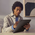 Apple | iPad Pro Wi-Fi + Cellular | 13 " | Silver | OLED, Ultra Retina XDR, Nano-texture glass | 2752 x 2064 pixels |  M5 | 16 GB | 1000 GB | 3G | 4G | 5G | Wi-Fi | Front camera | 12 MP | Rear camera | 12 MP | Bluetooth | 6 | iPadOS | USB-C charging