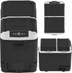 Noname PLATINET COMPRESSOR CAR REFRIGERATOR LOD&Oacute;WKA SAMOCHODOWA 60L DOUBLE [46310]