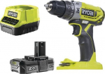 Ryobi Wiertarko-wkrętarka Ryobi AKU. WIERTARKO-WKR&Auml; TARKA UDAR. R18PD2-120B 18V 1*2.0AH ONE+