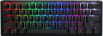 Ducky Klawiatura Ducky One 3 Classic Czarny/Biały Mini Klawiatura Erdgas RGB LED - MX-Silent - Czerwona