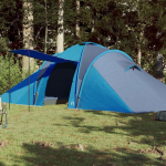 Vidaxl Namiot turystyczny vidaXL Namiot kempingowy, 6-os., niebieski, 576x238x193 cm, tafta 185T