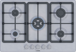 Bosch Serie 4 PGQ7B5K90 hob Stainless steel Built-in 75 cm Gas 5 zone(s)