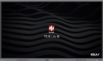 Avtek International TS 8 Lite G 75 Interactive flat panel 190.5 cm (75") LED Wi-Fi 420 cd/m&sup2; 4K Ultra HD Black Touchscreen Built-in processor Android 14 24/7