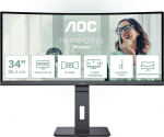 AOC CU34P3CV PC lamekuvar 86,4 cm (34") 3440 x 1440 pikslit UltraWide Quad HD LED Must