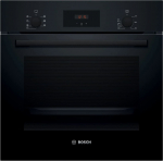 Bosch Piekarnik Bosch Oven | HBF133BA1 | 66 L | Electric | EcoClean* | Knobs | Height 59.5 cm | Width 59.4 cm | Black