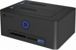 Icy Box Czytnik kart IB-1233CL-CR 2x 2,5/3,5 SSD/HDD
