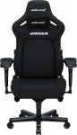 Anda Seat Fotel gamingowy Kaiser 4 L Anda Seat materiałowy czarny