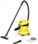 Karcher K&auml;rcher WD 2 PLUS 15 L Drum vacuum Dry&wet 1000 W Dust bag