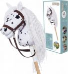 Tootiny Horse on a stick HOPPIHORSE Hobby Horse A4 Leopard