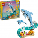Lego Blocks Creator 31385 Sea Animals: Beautiful Dolphins