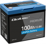 Qoltec LiFePO4 battery 12.8V, 100Ah, 1280Wh,BM