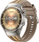 Huawei Watch GT 6 Pro 46mm with Woven Strap Silver Brown EU