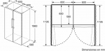 Bosch Lod&oacute;wka Bosch Series 4 346 L wysokość 186 cm biały - lod&oacute;wka KSV36FWDP (4242005388295)