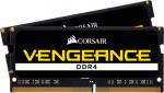 Corsair Memory DDR4 SODIMM 16GB/2666 (2*8GB) CL18-19-19-39 Black