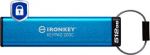 Kingston Technology IronKey Keypad 200 USB-v&auml;lkm&auml;lu 512 GB USB t&uuml;&uuml;p-C 3.2 Gen 1 (3.1 Gen 1) Sinine