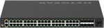 Netgear GSM4248P-100EUS v&otilde;rgul&uuml;liti Juhitav L2/L3/L4 Gigabit Ethernet (10/100/1000) Power over Ethernet tugi Must