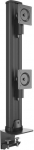 Multibrackets M VESA Deskmount HD Dual Vertical Widescreen 32'' - 50'', Clamp/Bolt-through, 48 kg, 81.3 cm (32''), 127 cm (50''), 100 x 100 mm, Black