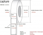 Capture Label 101,6x152,4, Core 25,