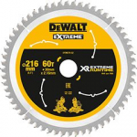 Dewalt Tarcza pilarskia do pilarki tarczowej 216mm 60 zęb&oacute;w (DT99570-QZ)
