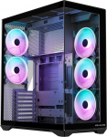 Modecom PC case Volcano Space XL ARGB Full Tower 5 fans, black