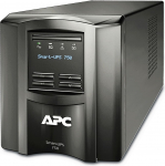 APC SMT750IC puhvertoiteallikas (UPS) Liini-interaktiivne 0,75 kVA 500 W 6 vahelduvvoolu kontakt