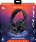 JBL Quantum 200 Headphone Wired Gaming Headset with Microphone, Black EU