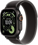 Apple Watch Ultra 3 (2025) GPS + Cellular 5G 49mm Black Titanium Case with Charcoal Trail Loop M/L EU MF1H4