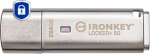 Kingston Technology IronKey Locker+ 50 USB-v&auml;lkm&auml;lu 256 GB USB t&uuml;&uuml;p A 3.2 Gen 1 (3.1 Gen 1) H&otilde;be