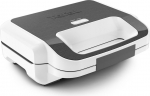 Tefal Snack XL SW7011 sandwich maker 850 W White, Stainless steel