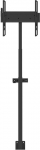 Multibrackets M Motorized Floormount 60kg Black, 60 kg, 81.3 cm (32''), 152.4 cm (60''), 100 x 100 mm, 400 x 400 mm, 1210 - 1860 mm