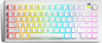 Glorious Klawiatura Glorious Glorious GMMK 3 75 % Custom Gaming-Tastatur - Pre-Built, ANSI (US), Fox Switches, wei&szlig;