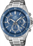 Edifice Zegarek sportowy EDIFICE Casio Edifice EFR-552D-2AVUEF100m srebrny