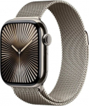 Apple Smartwatch Apple Watch 10 GPS + Cellular 46mm Natural Titanium Milanese Loop S/M Szary  (MC7Q4QF/A)